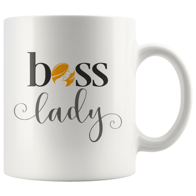 Boss Lady Mug Birthday Christmas Cool Gifts For Women Bosses Mug 11 oz