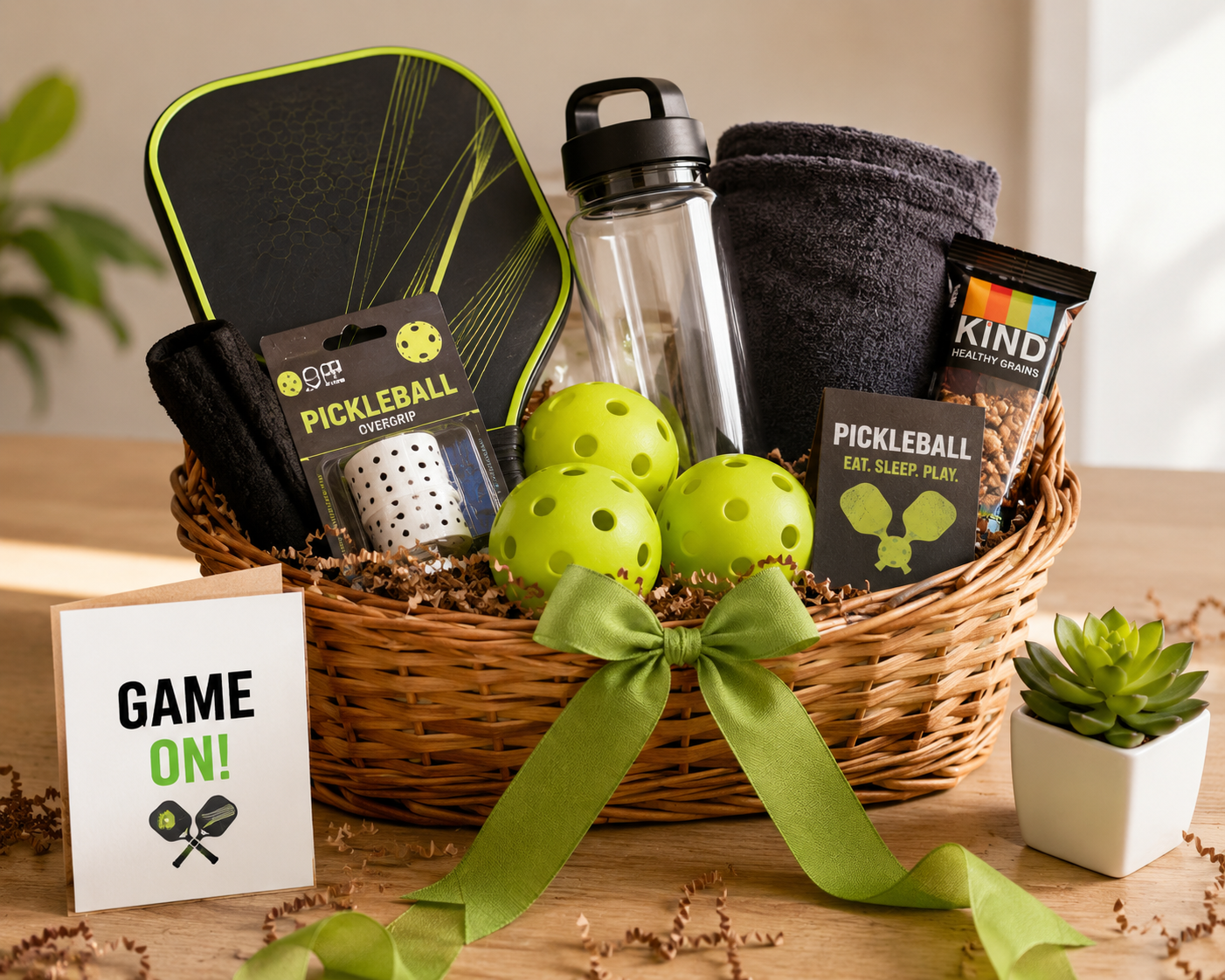 How to Make a Pickleball Gift Basket on a Budget