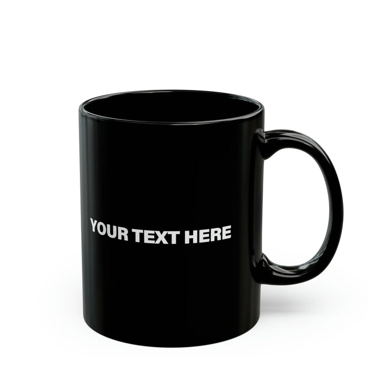 Personalized Be Careful Or You'll End Up In My Novel Ceramic Mug 11oz Black - Panvola