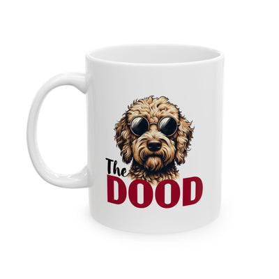 Personalized The Dood Ceramic Mug 11 oz White