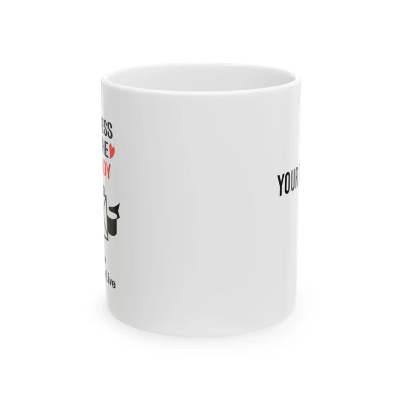 Personalized Don’t Mess With The Mail Lady I Know Where You Live Customized Ceramic Mug 11 oz White - Panvola