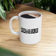 Personalized Hustle Humble Ceramic Mug 11 oz White - Panvola