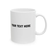 Personalized I Put The Cute In Prosecute Customized Ceramic Mug 11oz White - Panvola