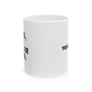 Personalized Careful I Snap Necks For A Living Ceramic Mug 11 oz White - Panvola