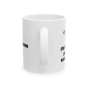 Personalized I’m Silently Judging Your Teeth Ceramic Mug 11 oz White - Panvola