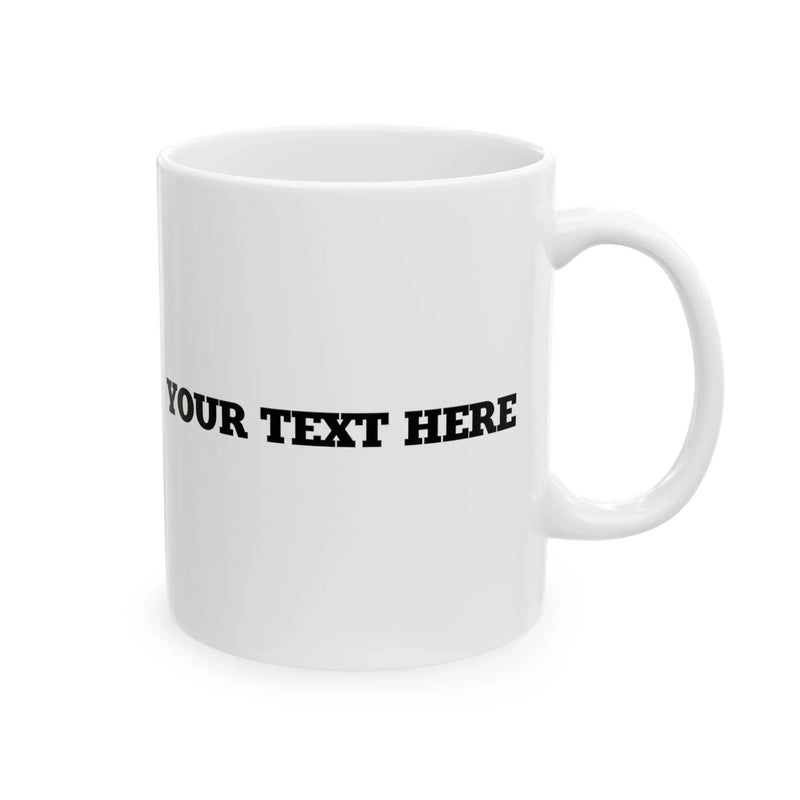 Personalized Stupid Tree Ceramic Mug 11oz White - Panvola