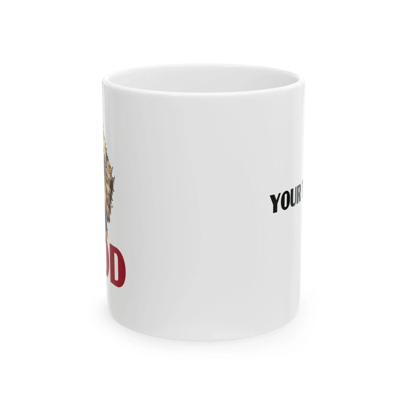 Personalized The Dood Ceramic Mug 11 oz White - Panvola