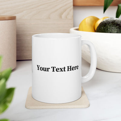 Personalized Warrior Definition Customized Ceramic Mug 11 oz White