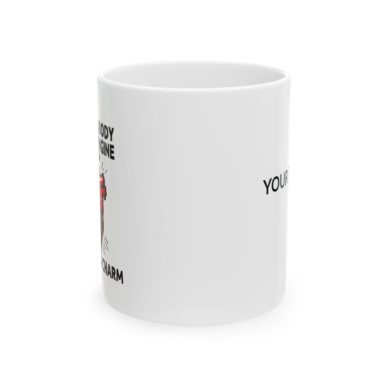 Personalized Original Body Rebuilt Engine Customized Ceramic Mug 11 oz White