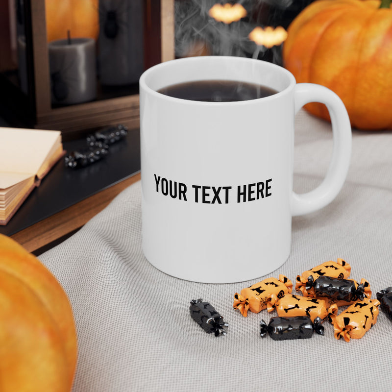 Personalized Cycopath Definition Customized Ceramic Mug 11 oz White