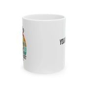 Personalized Never Forget Pluto Customized Ceramic Mug 11 oz White - Panvola