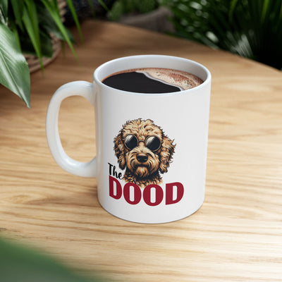 Personalized The Dood Ceramic Mug 11 oz White