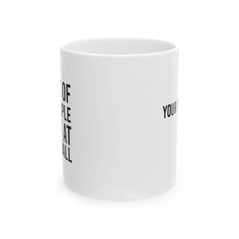 Personalized Tears Of The People I Beat At Pickleball Ceramic Mug 11 oz White - Panvola