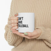 Personalized I Can’t I Have Pickleball Ceramic Mug 11 oz White - Panvola