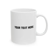 Personalized Friends Are The Family We Choose Ceramic Mug 11 oz White - Panvola