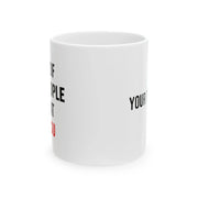 Personalized Tears Of The People I Beat At Jiu-Jitsu Ceramic Mug 11 oz White - Panvola