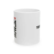 Personalized I Paused My Anime To Be Here Ceramic Mug 11 oz White - Panvola
