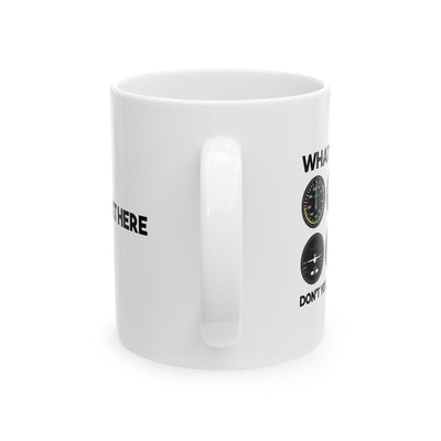 Personalized What Part Don’t You Understand Pilot Ceramic Mug 11 oz White