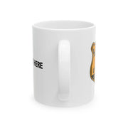 Personalized Lawn Enforcement Officer Ceramic Mug 11 oz White - Panvola