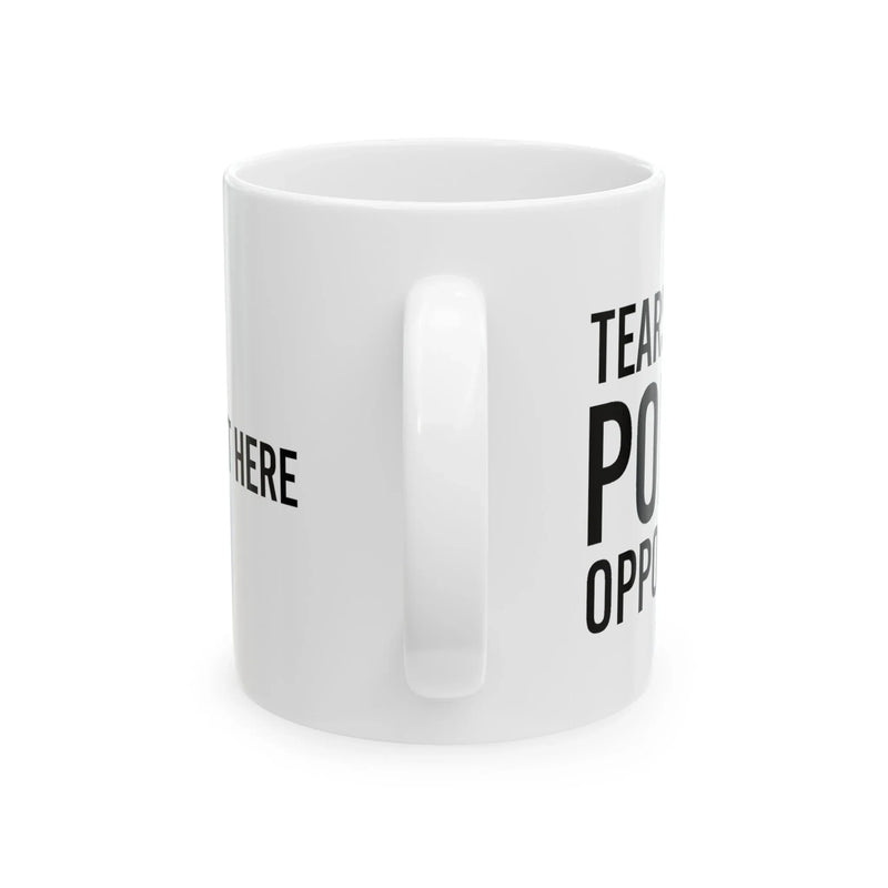 Personalized Tears of My Poker Opponents Ceramic Mug 11 oz White.