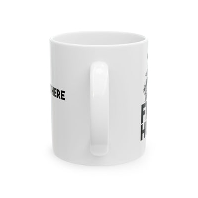 Personalized Free Hugs Customized Ceramic Mug 11oz White