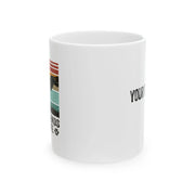 Personalized Best Friends For Life Customized Ceramic Mug 11 oz White - Panvola
