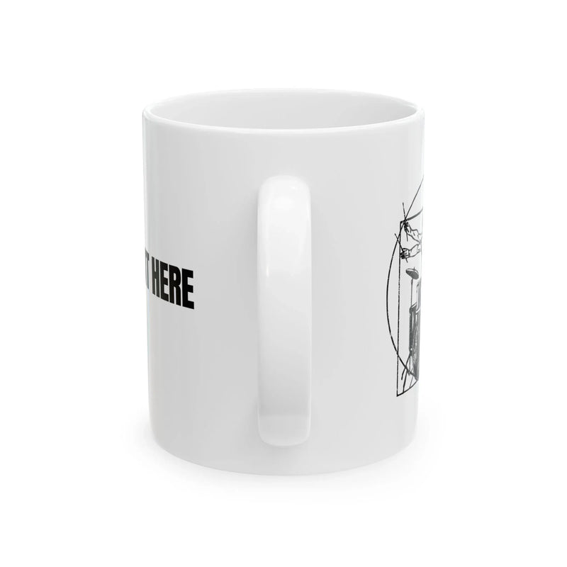 Personalized Da Vinci Drums Ceramic Mug 11 oz White - Panvola