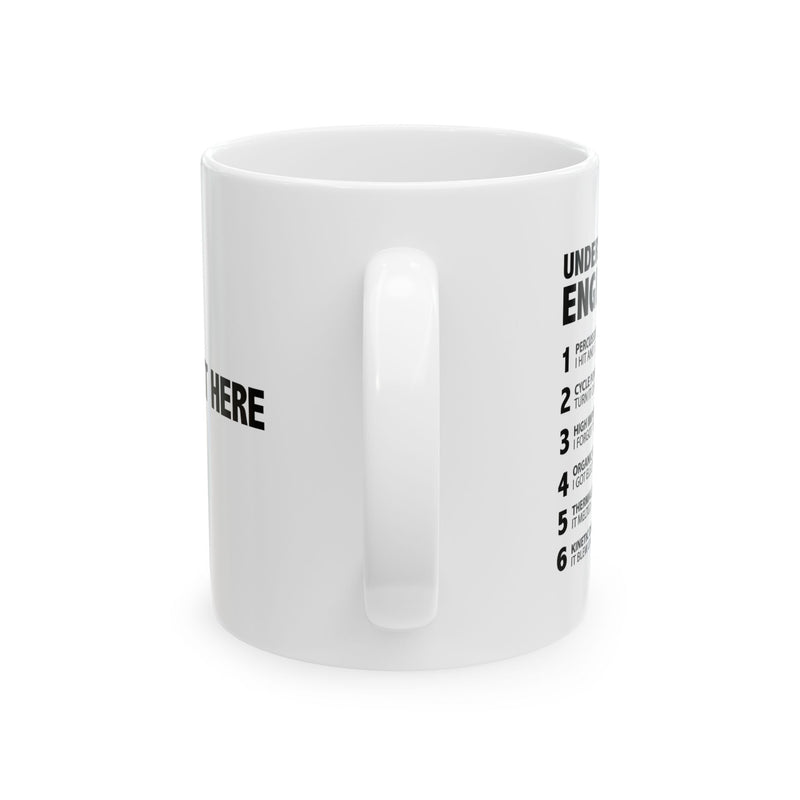 Personalized Understanding Engineers Ceramic Mug 11 oz White.