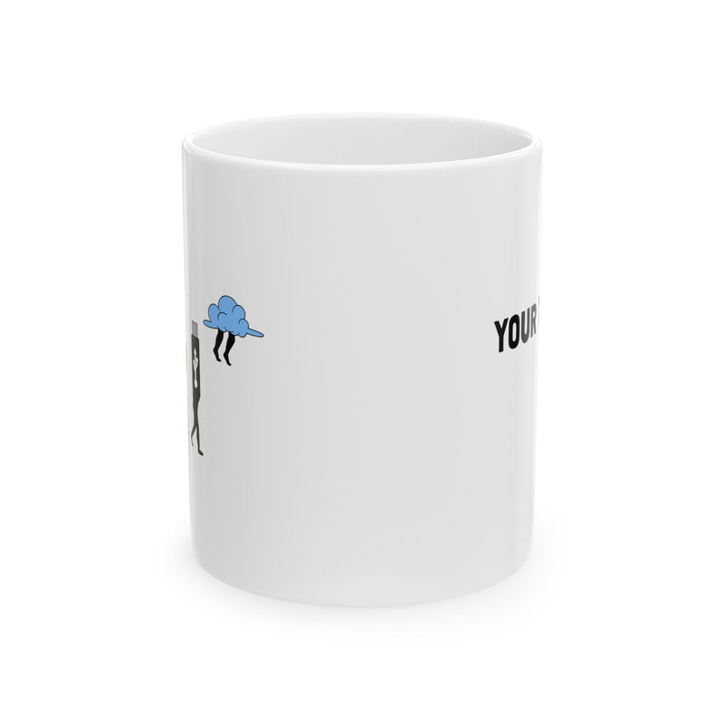 Personalized History Of Storage Customized Ceramic Mug 11 oz White