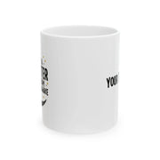 Personalized I'm a Writer I Dream While Awake Ceramic Mug 11 oz White - Panvola