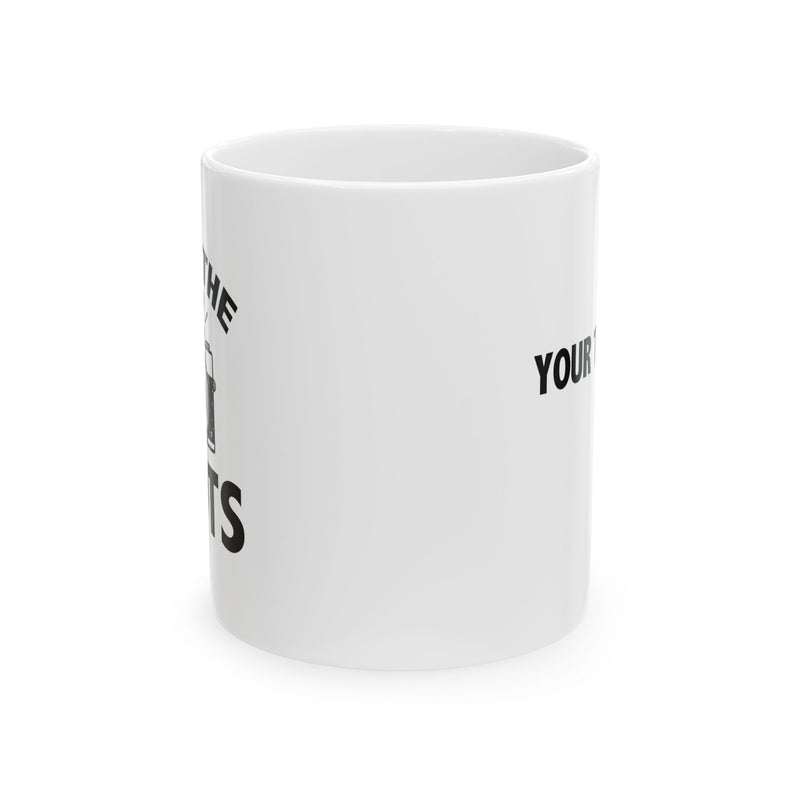 Personalized I Call The Shots Customized Ceramic Mug 11 oz White