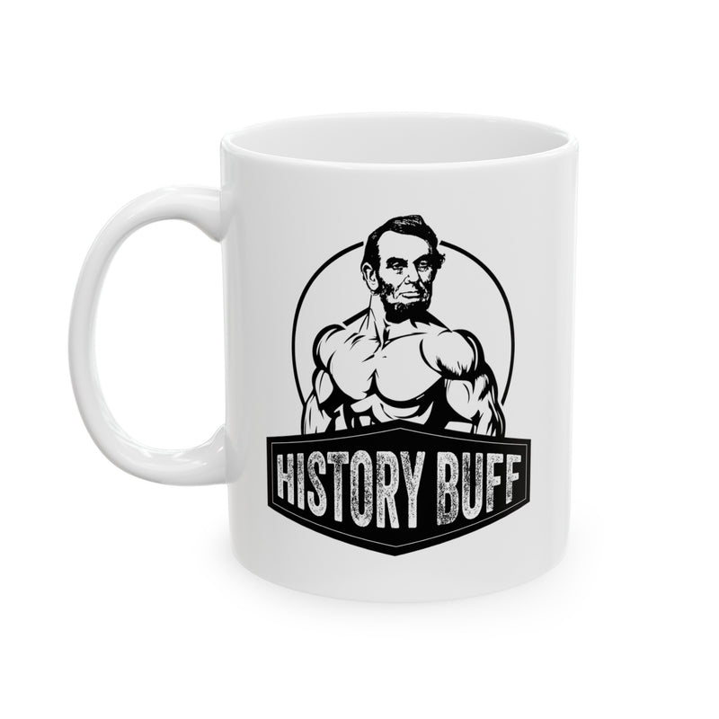 Personalized  History Buff Ceramic Mug 11 oz White