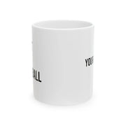 Personalized I Can’t I Have Pickleball Ceramic Mug 11 oz White - Panvola