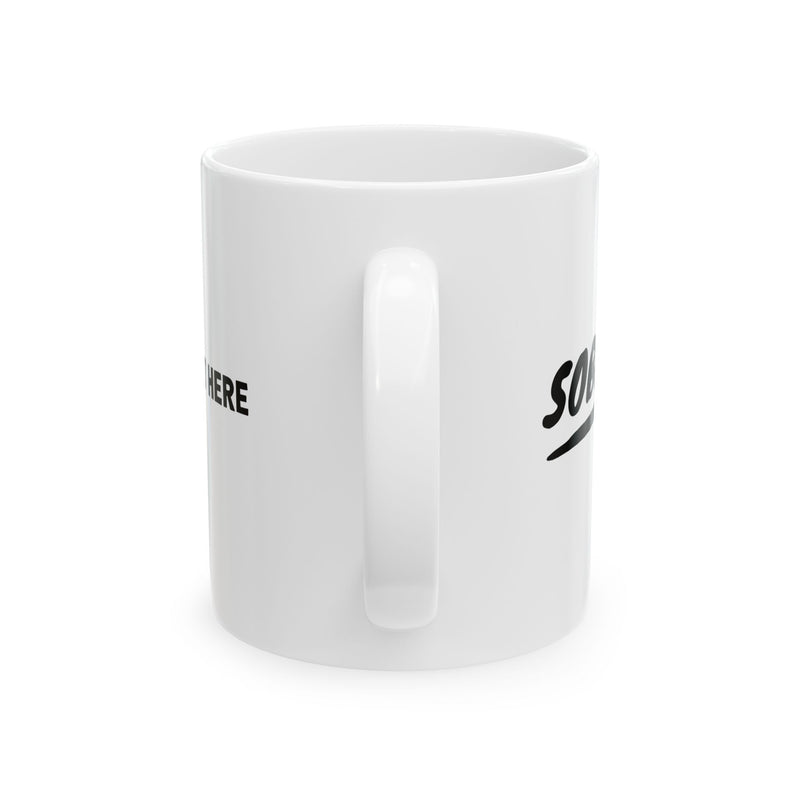 Personalized Sober AF Ceramic Mug 11 oz White