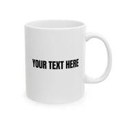Personalized A Day Without Math Is Like Ceramic Mug 11 oz White - Panvola