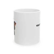 Personalized Real Men Play with their Wiener Customized Ceramic Mug 11 oz White - Panvola