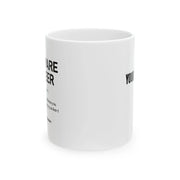Personalized Software Engineer Definition Ceramic Mug 11 oz White - Panvola