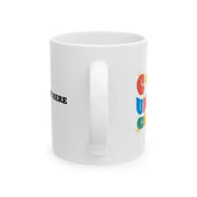 Personalized Cool Uncle Club Ceramic Mug 11 oz White - Panvola