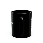 Personalized Playing Pickleball Improves Memory 11oz Black Mug - Panvola