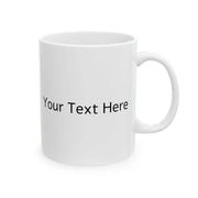 Personalized Music Shh Customized Ceramic Mug 11 oz White - Panvola