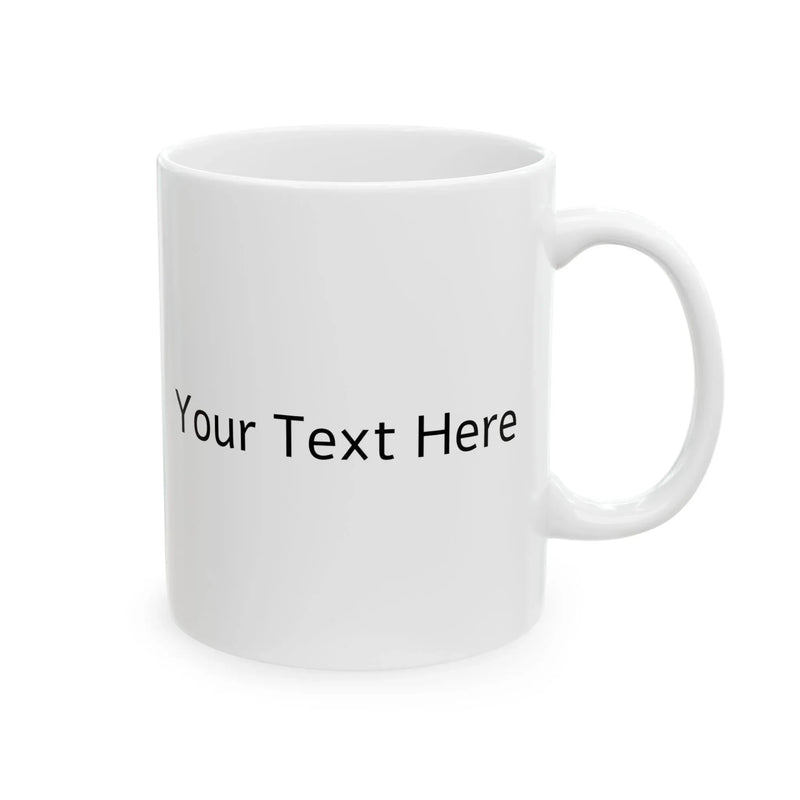 Personalized Music Shh Customized Ceramic Mug 11 oz White - Panvola
