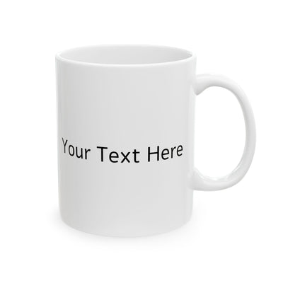 Personalized Music Shh Customized Ceramic Mug 11 oz White
