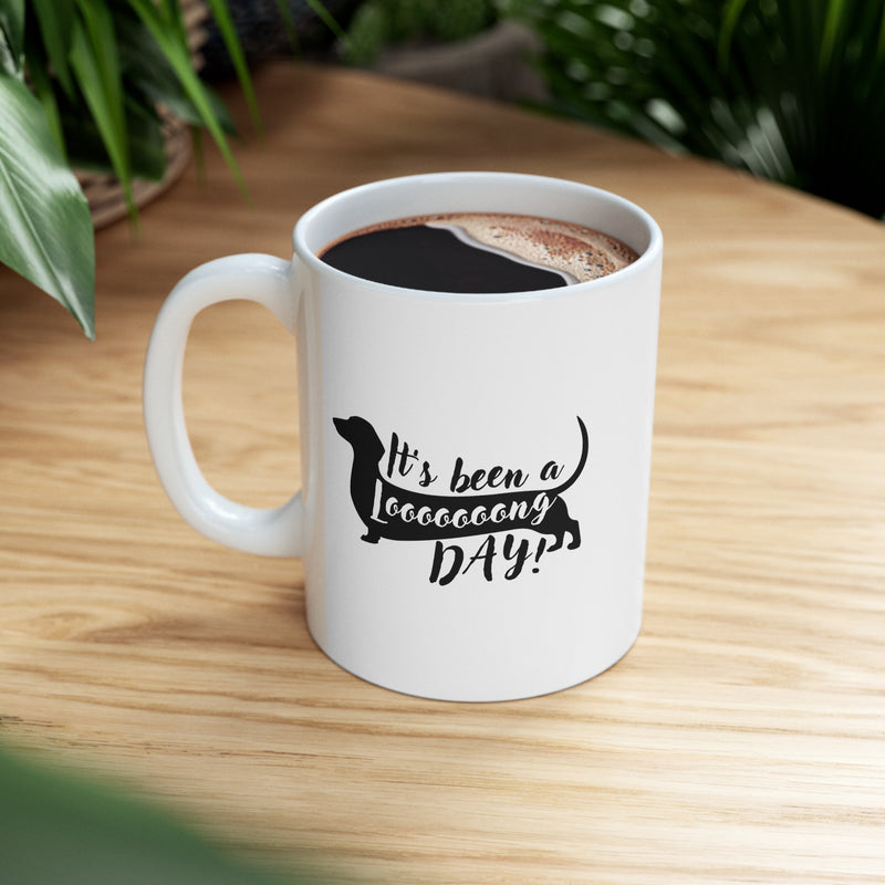 Personalized It’s Been A Long Day Ceramic Mug 11 oz White.