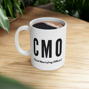 Personalized Chief Marrying Officer CMO Minister Coffee Mug 11 oz - Panvola