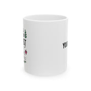 Personalized A Truly Great Therapist Is Hard To Find Customized Ceramic Mug 11 oz White.