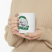 Personalized This Is How I Roll Golf Customized Ceramic Mug 11 oz White - Panvola