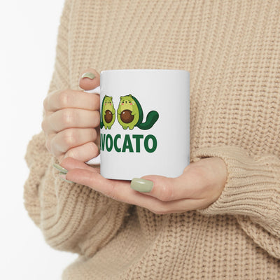 Personalized Avocato Customized Ceramic Mug 11 oz White