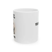Personalized Let Me Check My Giveashitometer Customized Ceramic Mug 11 oz White - Panvola