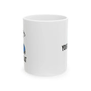 Personalized Whatever Floats Your Goat Ceramic Mug 11 oz White - Panvola