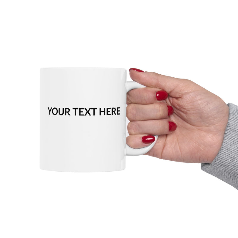 Personalized I’m Only Talking To My Dog Today Customized Ceramic Mug 11 oz White